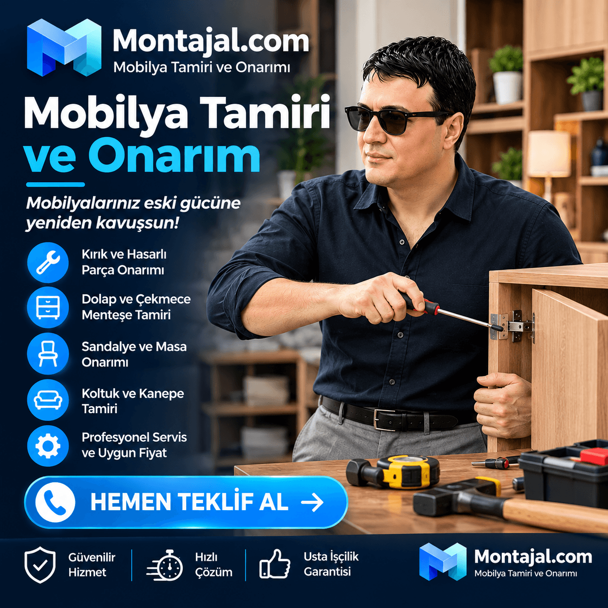 Mobilya Tamir Onarım Hizmeti
